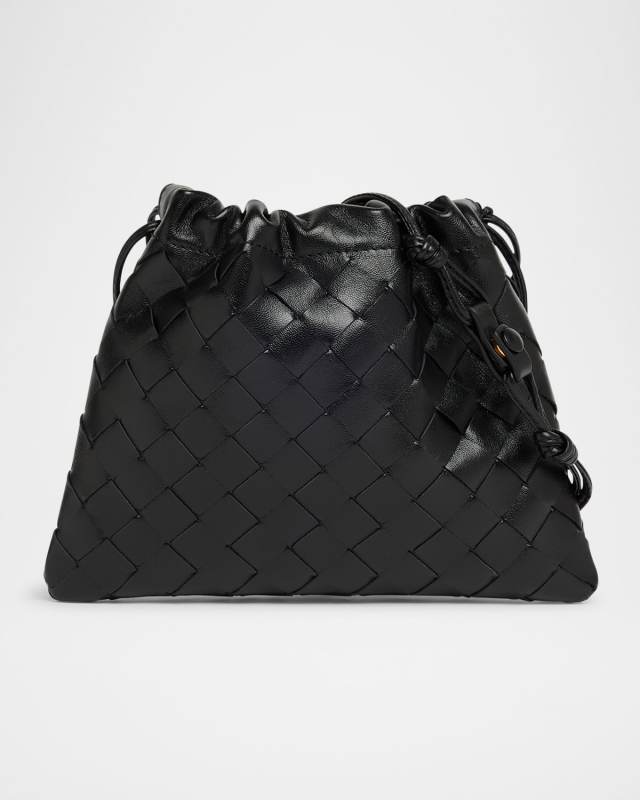 Small Leather Pouch Crossbody Bag